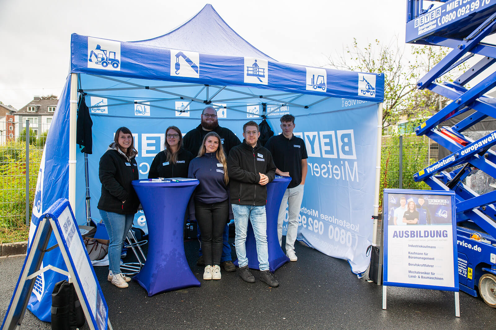 BEYER-Messestand auf der ABOM 2024 in Wissen/Sieg